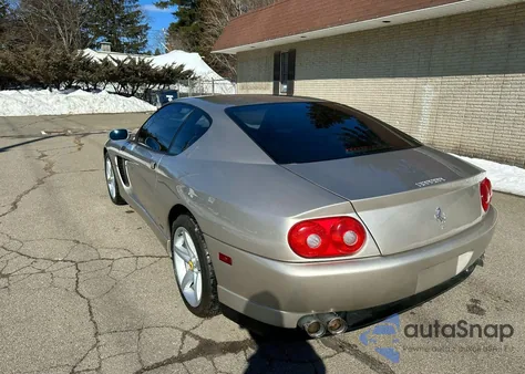 2000 Ferrari 456 Mgta z USA, uszkodzony, nr VIN ZFFWP50A8Y0118547